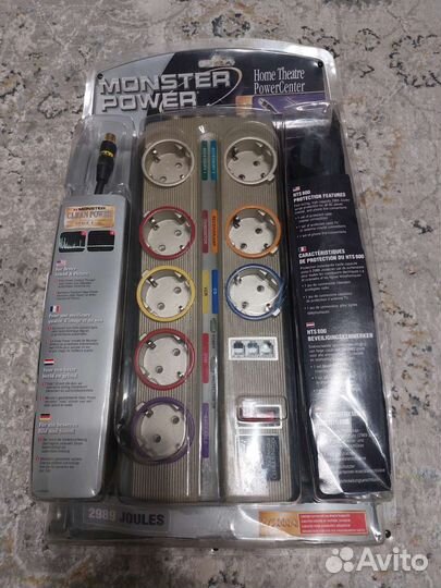 Сетевой фильтр Monster Power HTS800