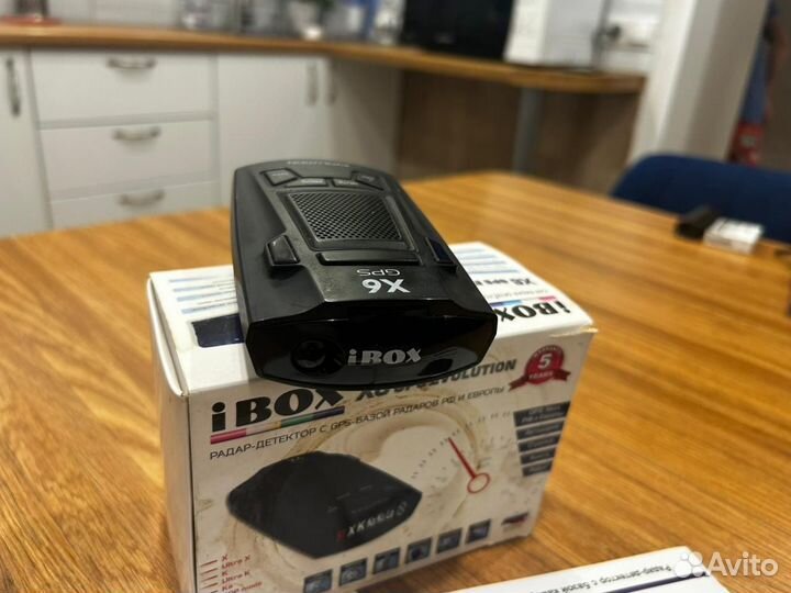 Радар детектор ibox x6 gps evollution