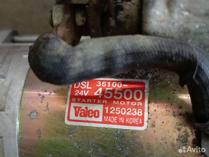 Стартер Hyundai HD-72 D4DD