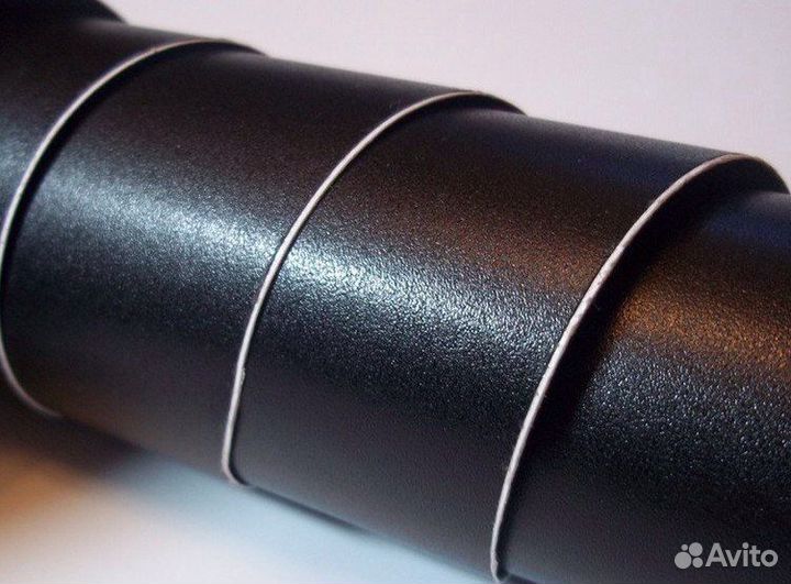 Автовинил матовый черный структурный