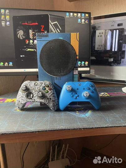 Приставка xbox series s gamepass 2 геймпада