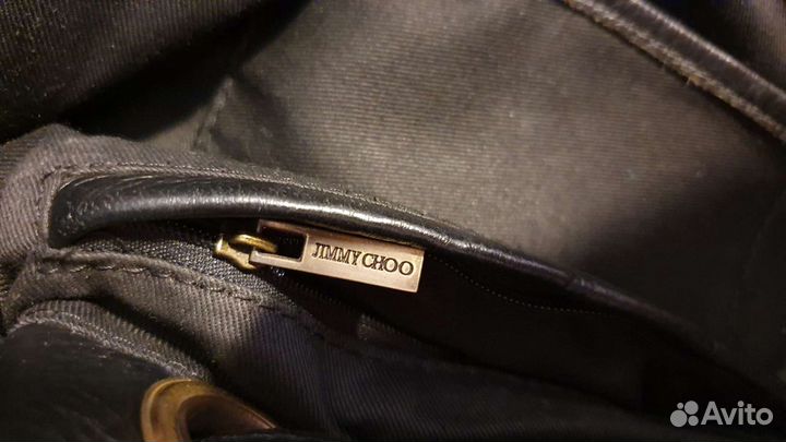 Сумка винтаж натуральная кожа Jimmy Choo. Оригинал