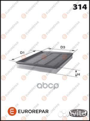 Фильтр воздушный citroen berlingo/C4/peugeot 20