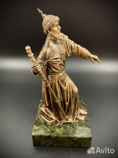 Статуэтка из бронзы царь Иван Грозный
