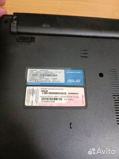 Ноутбук asus