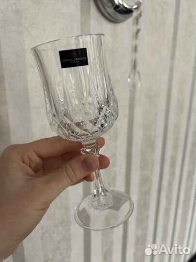 Рюмки бокалы для шампанского вина eclat crystal