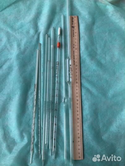 Пипетка мерная стеклянная