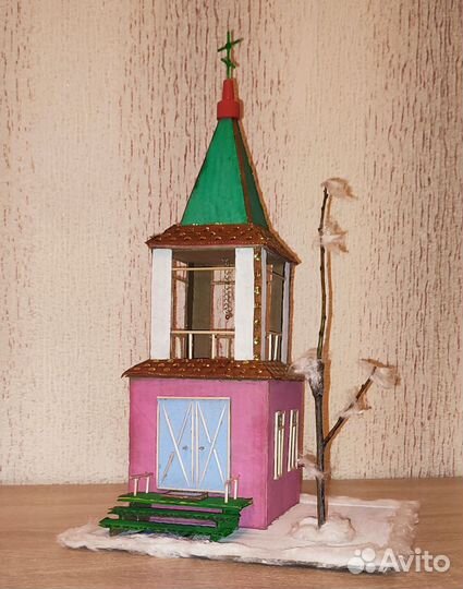 Поделка храм на Рождество
