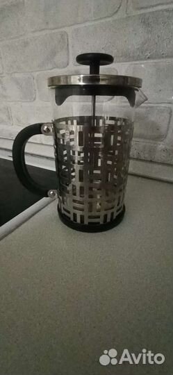 Заварочный чайник френч пресс новый