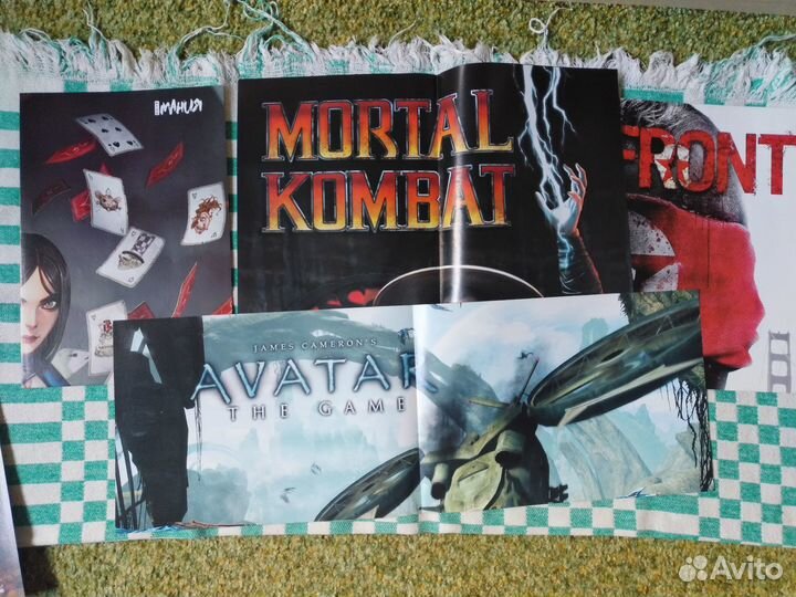 Постеры плакаты с персонажами комп игр ч.1