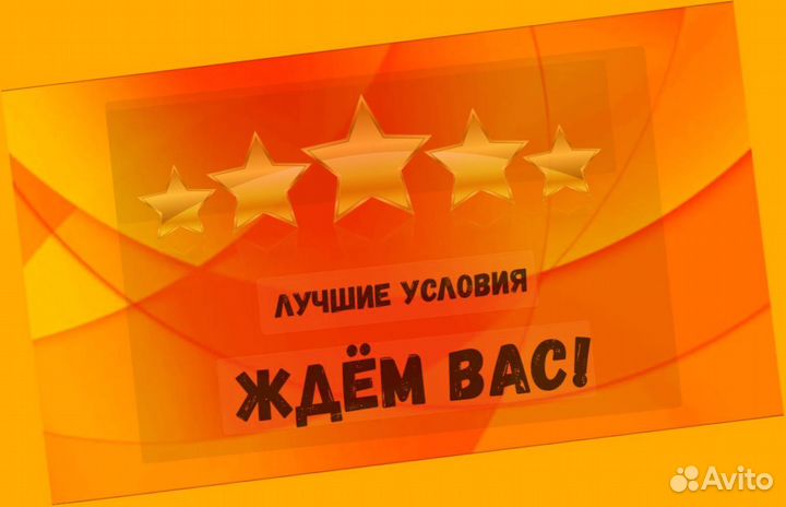 Разнорабочий Вахта проживание /еда Выплата еженед