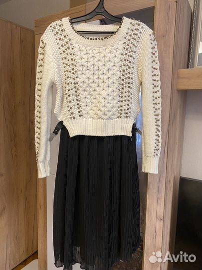 Комплект платье и свитер 40 42