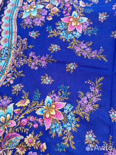 Павловопосадский платок шерсть