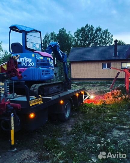 Услуги мини экскаватора