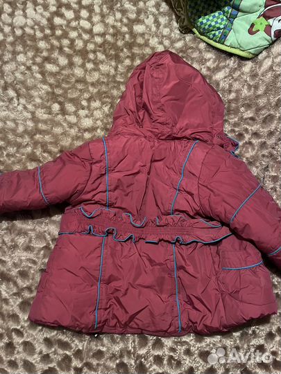 Куртка зимняя для девочки 110