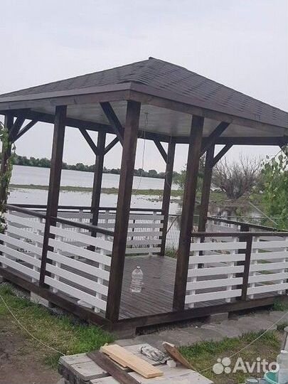 Беседки,веранды, террасы. Под заказ