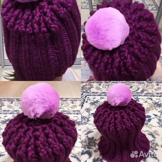 Зимняя Шапка из Итальянской Шерсти