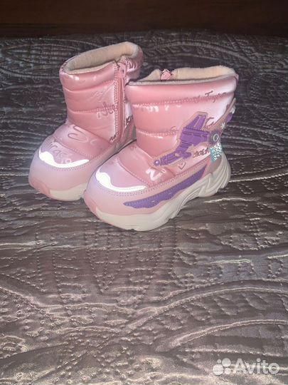 Сапоги для девочки 24 размер