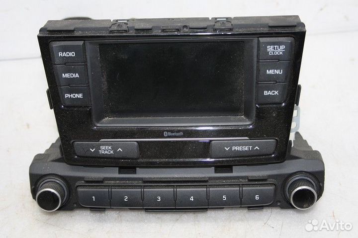 Магнитола hyundai solaris 2017