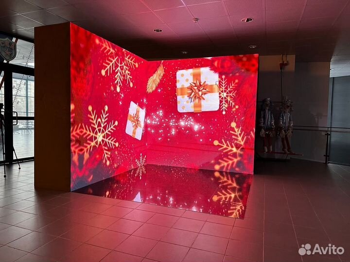 Видеозона (LED экран) Пресс-волл