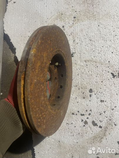 Диск тормозной передний volkswagen polo