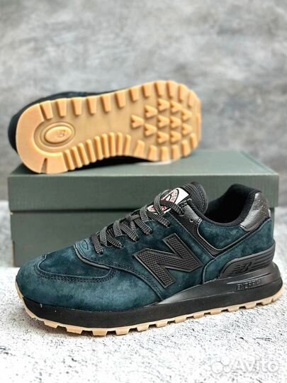 Кроссовки New Balance 574 Stone Island модные