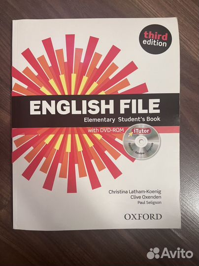 Учебник английского english file с диском cd