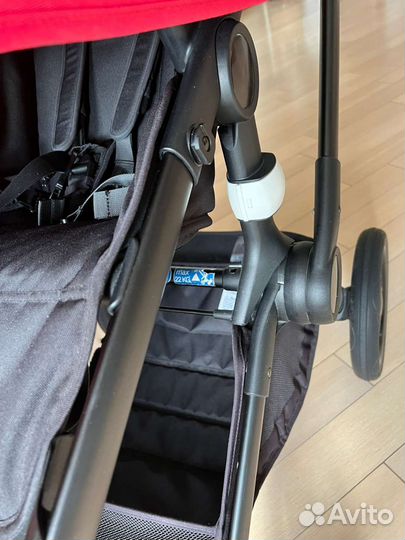 Коляска bugaboo fox 2 black с аксессуарами