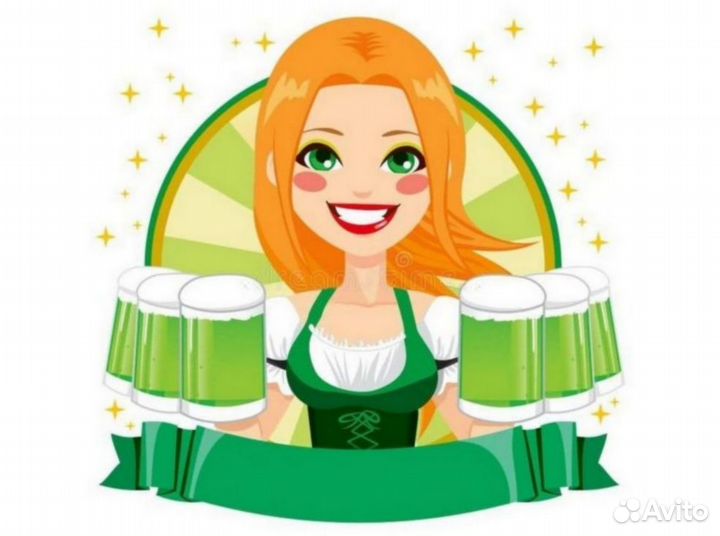 Продавец разливных напитков