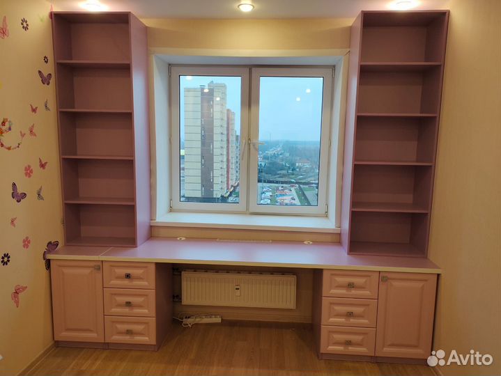 Рабочая зона за 5 дней со шкафом