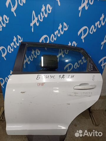 Черри Бонус дверь задняя левая хэтчбек белый цвет