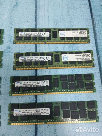 Серверная память 16GB DDR3 12800 Samsung REG ECC