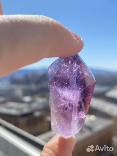 Аметист полированный (двухголовый)