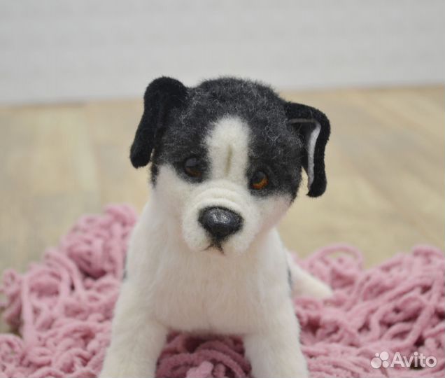 Игрушка ручной работы. Игрушка собачка