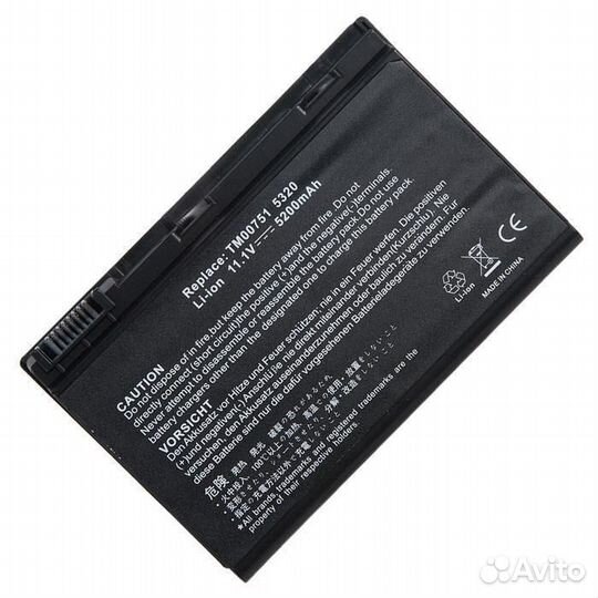 Аккумулятор для ноутбука Acer TravelMate 7520, 752