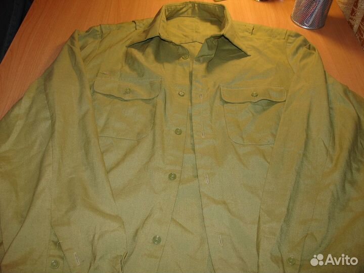 Военная офицерская рубашка СССР Б\у