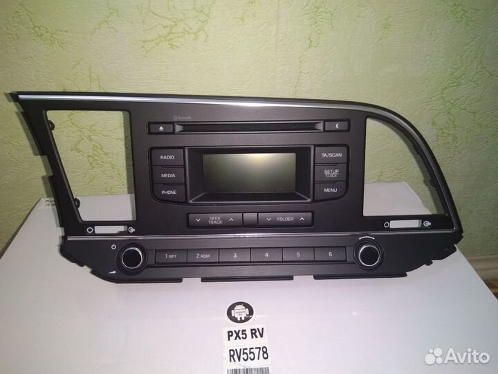 Штатная автомагнитола Хёндай элантра