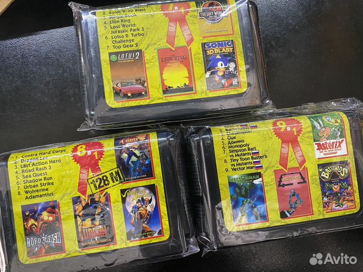 Картриджи dendy 8 bit sega 16 bit джостики