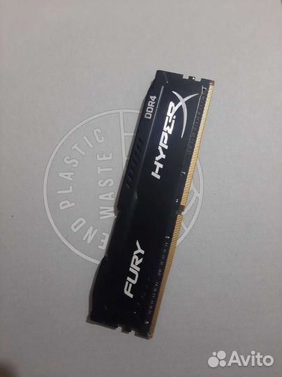 Оперативная память ddr4 hyperx fury 8gb 2133 mhz