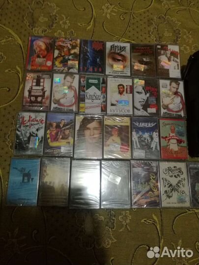 Кассеты:магнитоф/Лиценция-Запечатаные