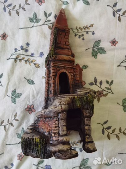 Грот замок для аквариума