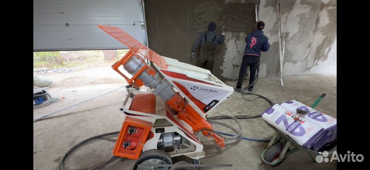 Механизированная штукатурка стен