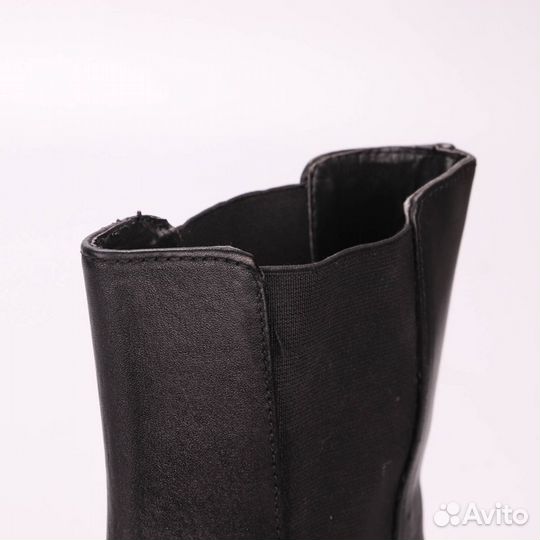 Ботинки Zara (25 18 25 6,0 39 Черный С дефектом)