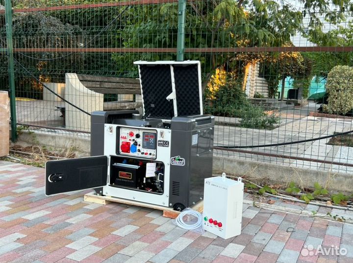 Электростанция дизельная 10 kW g-power DG11000S3 т