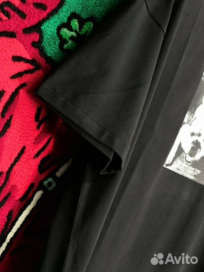 Хлопковая футболка stussy DOG lux