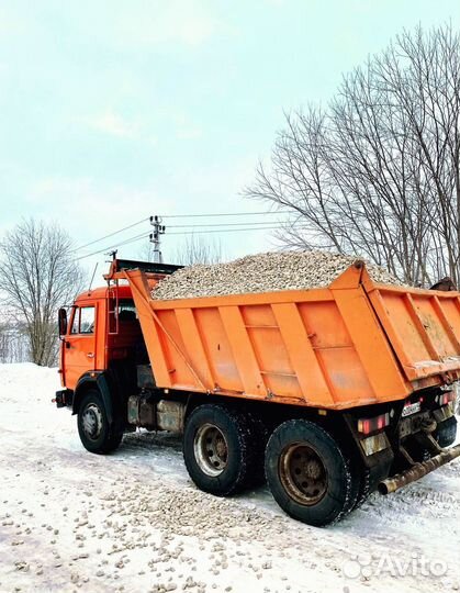 Щебень известняковый 20-40 с доставкой