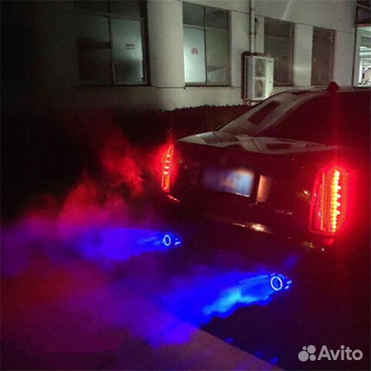 Насадка на глушитель с подсветкой