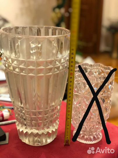 Ваза хрустальная СССР