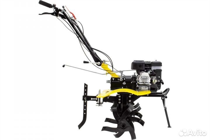 Мотоблок huter мк-8000P BIG foot (8 л.с, вом)