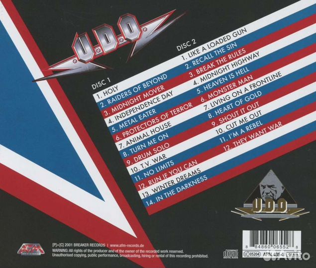 U.D.O. - Live From Russia (Anniversary Edition) (2